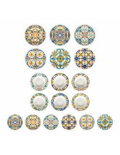 Servizio Piatti New Bone 18 Pz Medicea