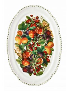 52172 Vassoio Le Primizie Porcellana