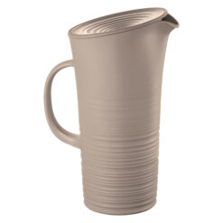 Caraffa Con Coperchio Tierra Grigio