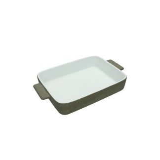 Pirofila Grezza 1,8L Tortora Stoneware Brandani