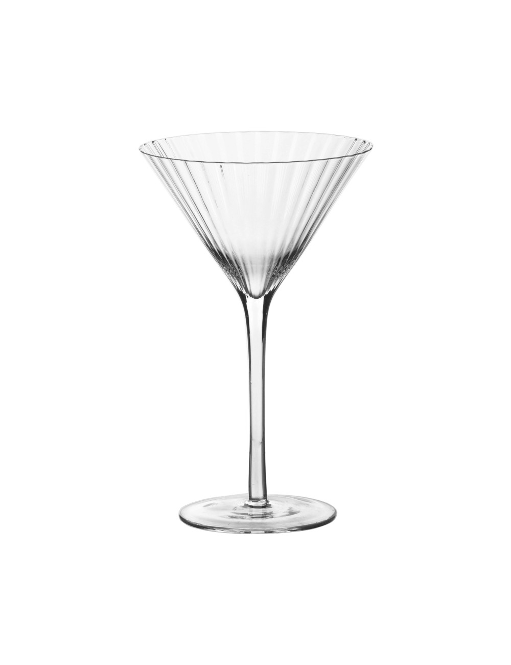 Set.4 Bicchieri Cocktail Volant Vetro Crystal Glass Brandani