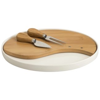 Tagliere con 2 Coltelli Brandani