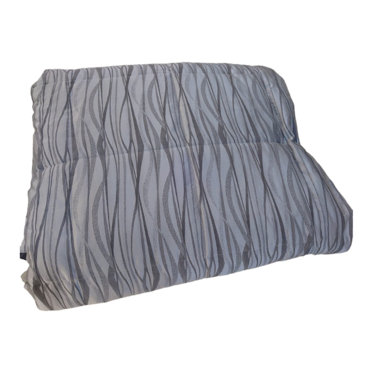 Trapunta Fantasia Medium 270x260 – onde grigio